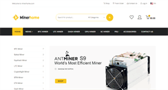 Desktop Screenshot of minerhome.com
